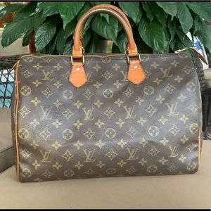 🛍💯authentic Louis Vuitton speedy 35🛍